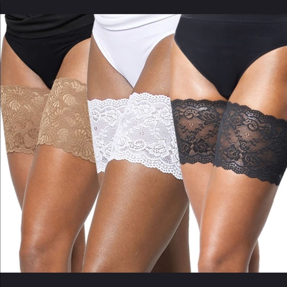 Anti shafting thigh band